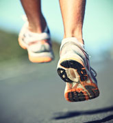 photo of running shoes