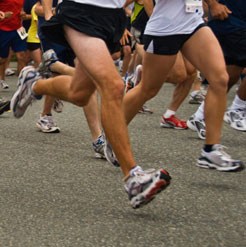 photo of running shoes